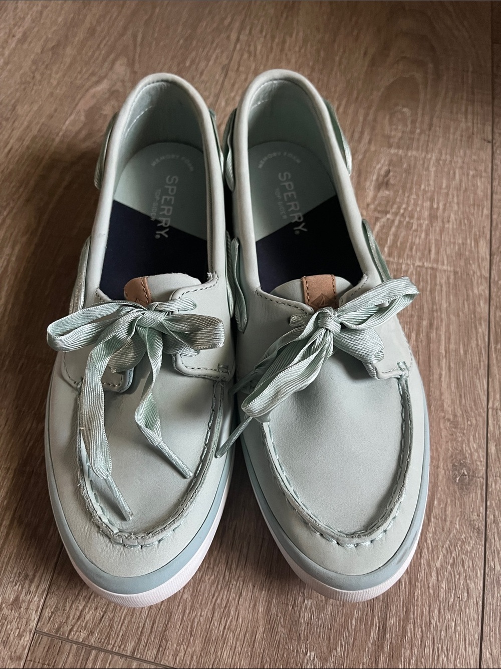 Sperry Women’s Light Mint Boat Shoes